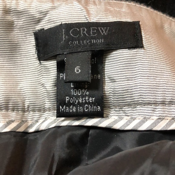 J crews vintage metallic glimmer pants  6 - Picture 7 of 10